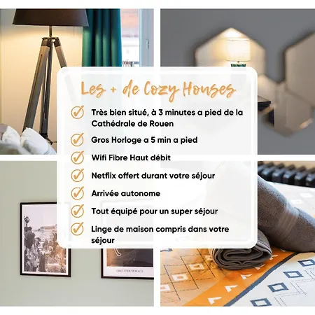 Le Sejour Normand - Centre-ville Proche Cathedrale Rouen